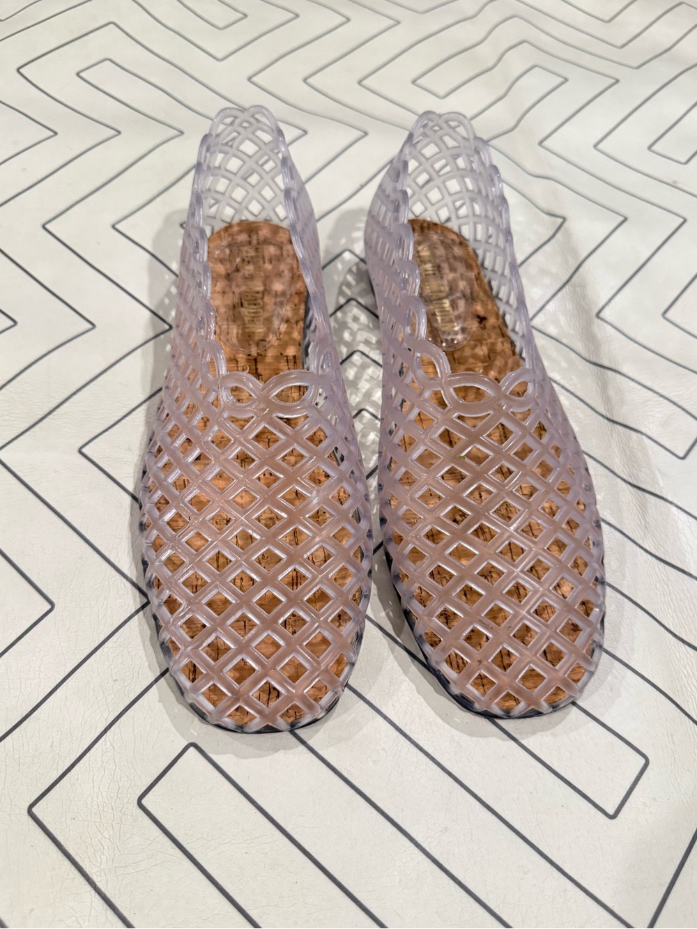 Steve Madden Grove Clear Jelly Flat - Picture 4 of 12